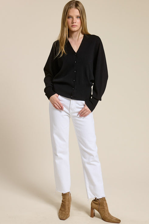 LUXE CASHMERE BLEND CARDI